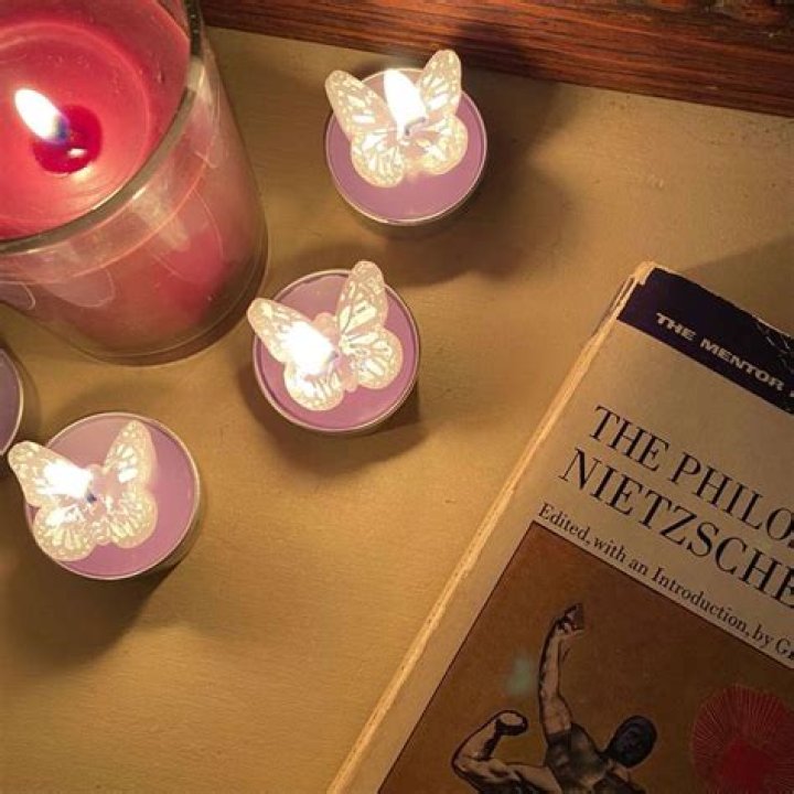 Butterfly Candle — Blessed Celebration