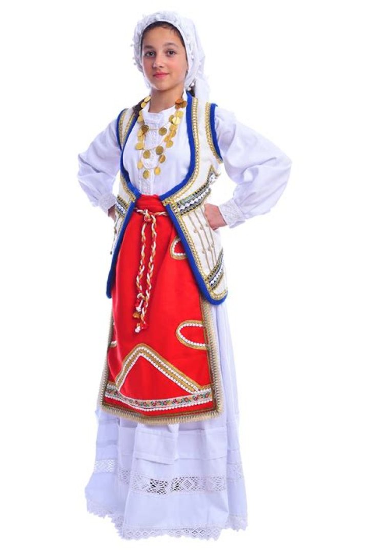 Greek Costume Amalia Girl — Blessed Celebration