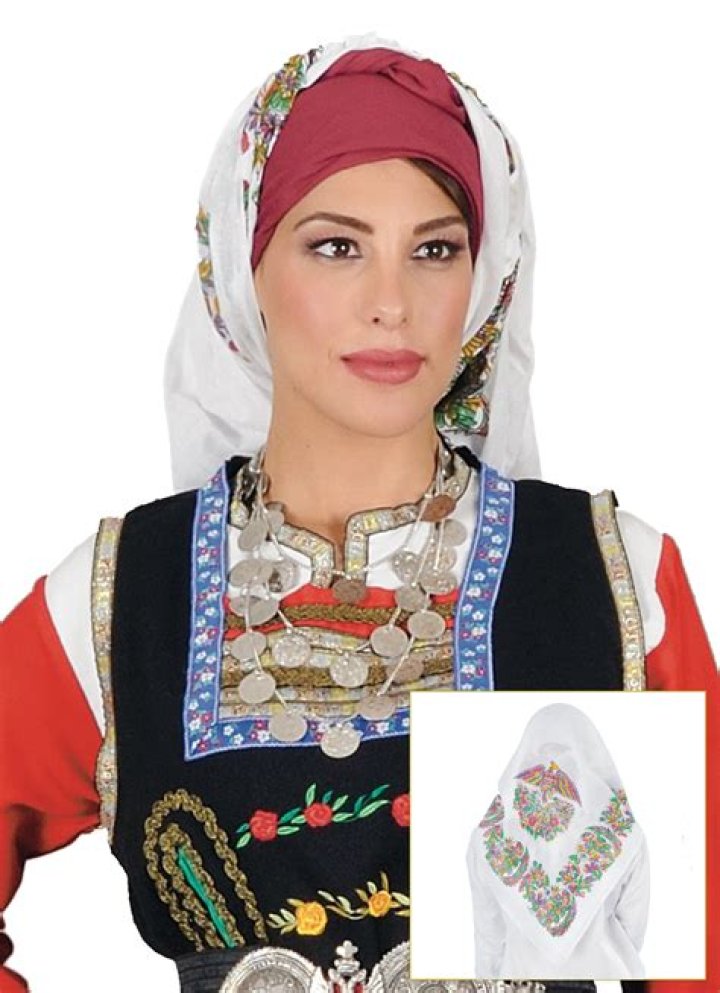 Greek Costume Traditional Scarf — Blessed Celebration