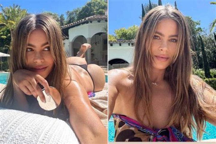 Modern Family Star Sofía Vergara Shares Swimsuit Photo From "Weekend" — Celebwell