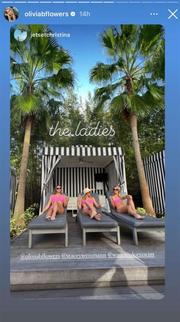 Olivia B. Flowers in Bathing Suit Has Fun With "the Ladies" — Celebwell