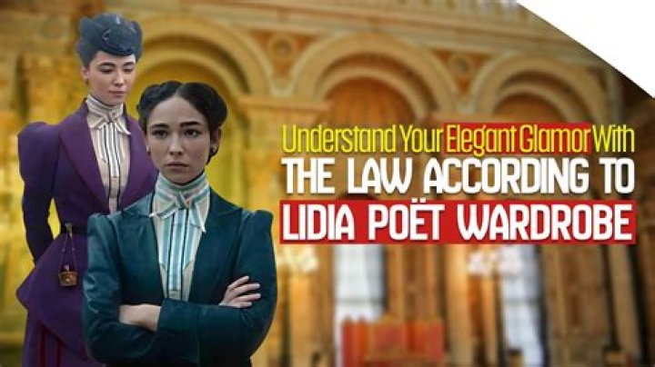 The Law According to Lidia Poet Archives
